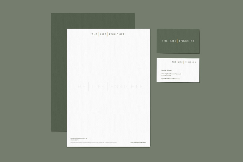 The Life Enricher - Letterhead Design